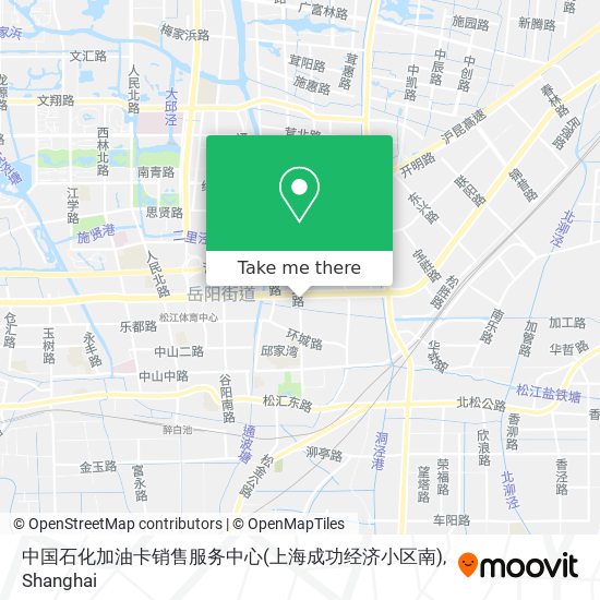 中国石化加油卡销售服务中心(上海成功经济小区南) map