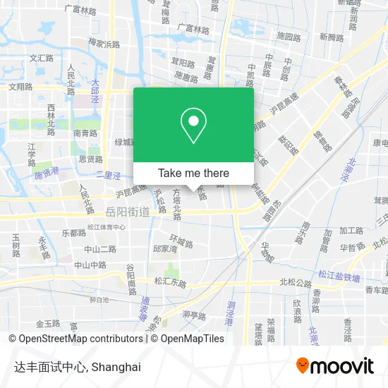 达丰面试中心 map