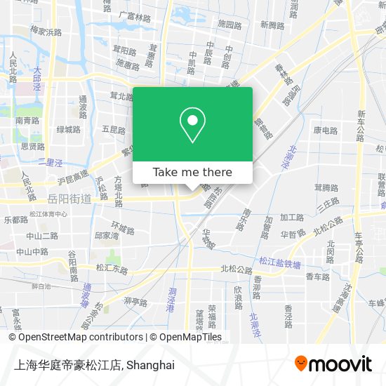 上海华庭帝豪松江店 map