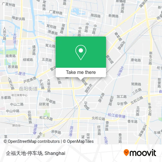 企福天地-停车场 map