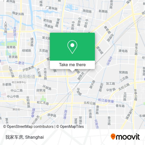 我家车房 map