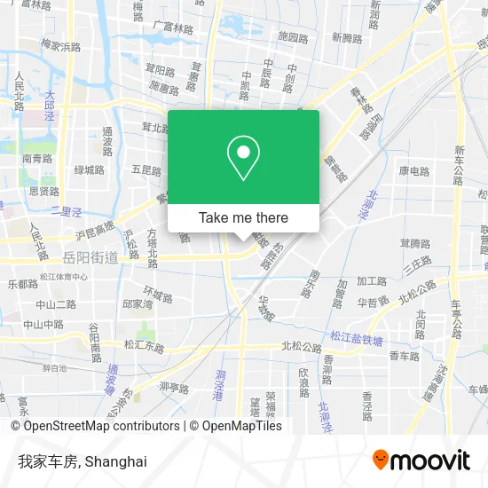 我家车房 map