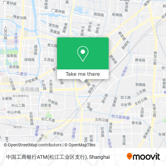 中国工商银行ATM(松江工业区支行) map
