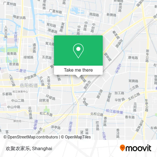 欢聚农家乐 map
