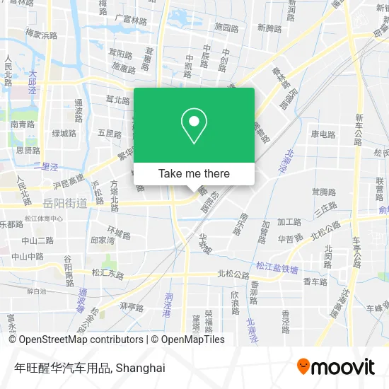 年旺醒华汽车用品 map