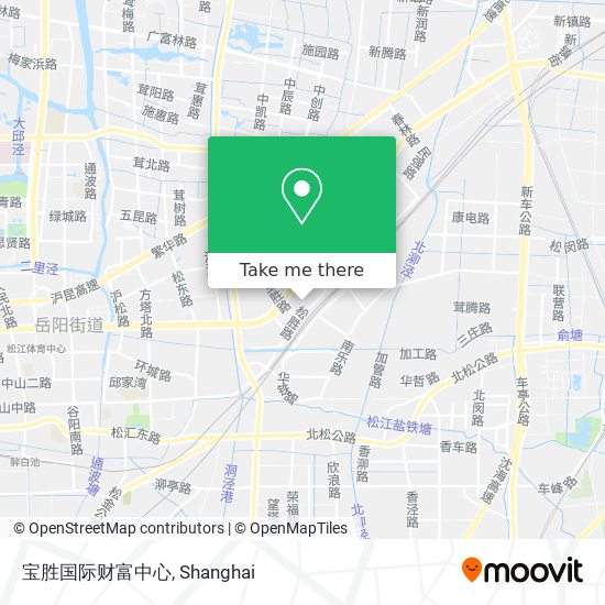 宝胜国际财富中心 map