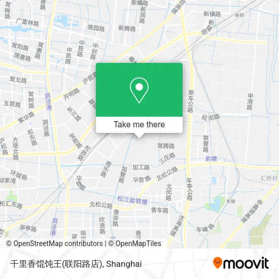 千里香馄饨王(联阳路店) map