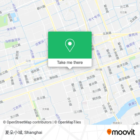 夏朵小城 map