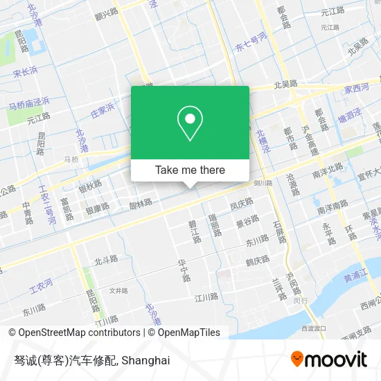 驽诚(尊客)汽车修配 map