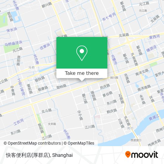 快客便利店(厚群店) map