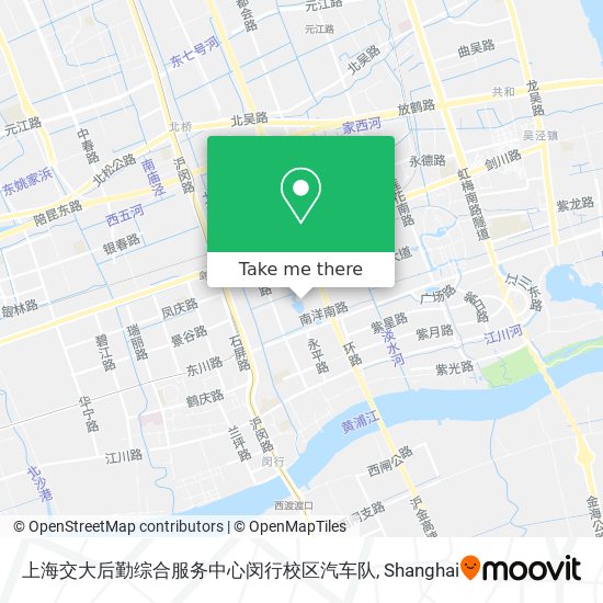 上海交大后勤综合服务中心闵行校区汽车队 map