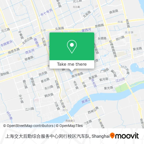 上海交大后勤综合服务中心闵行校区汽车队 map