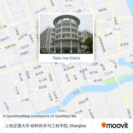 上海交通大学-材料科学与工程学院 map