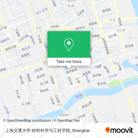 上海交通大学-材料科学与工程学院 map
