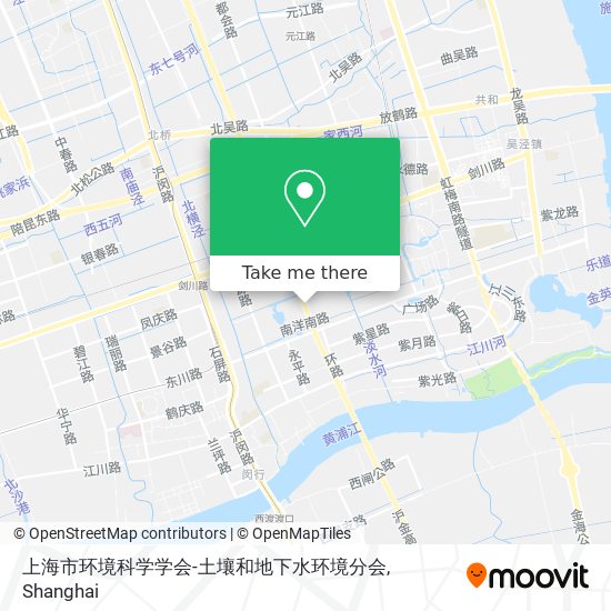 上海市环境科学学会-土壤和地下水环境分会 map