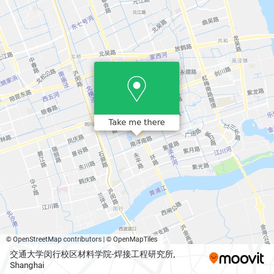 交通大学闵行校区材料学院-焊接工程研究所 map