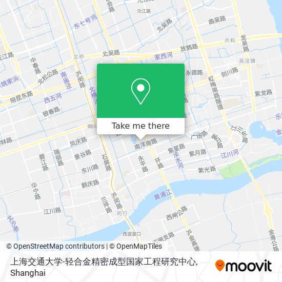 上海交通大学-轻合金精密成型国家工程研究中心 map
