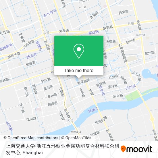 上海交通大学-浙江五环钛业金属功能复合材料联合研发中心 map