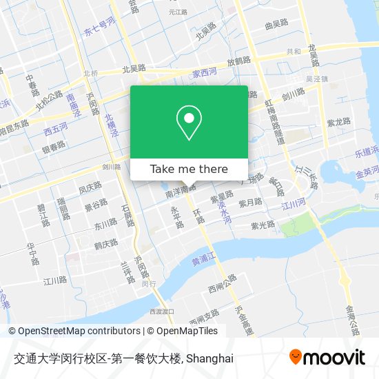 交通大学闵行校区-第一餐饮大楼 map