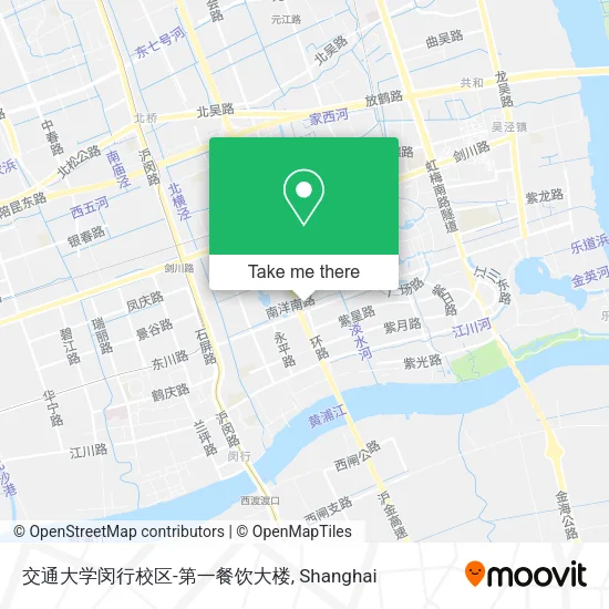 交通大学闵行校区-第一餐饮大楼 map