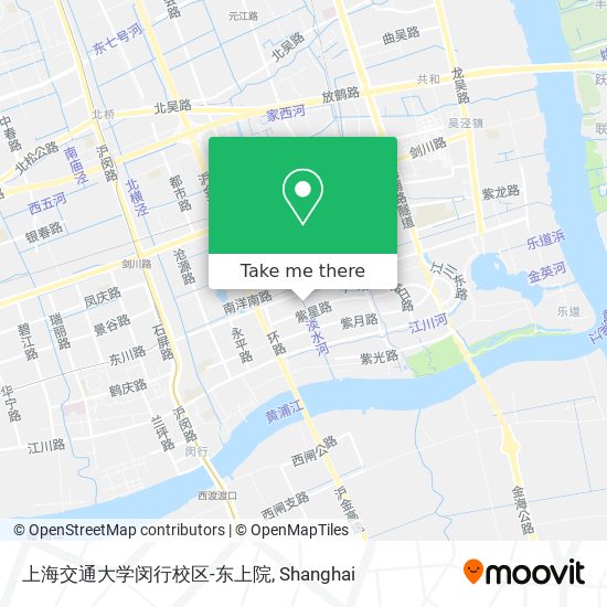 上海交通大学闵行校区-东上院 map