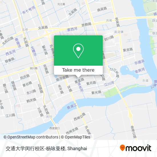 交通大学闵行校区-杨咏曼楼 map