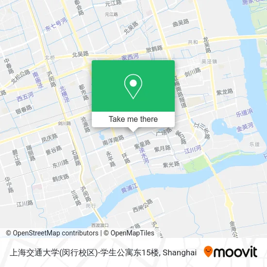 上海交通大学(闵行校区)-学生公寓东15楼 map