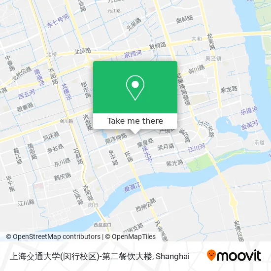 上海交通大学(闵行校区)-第二餐饮大楼 map