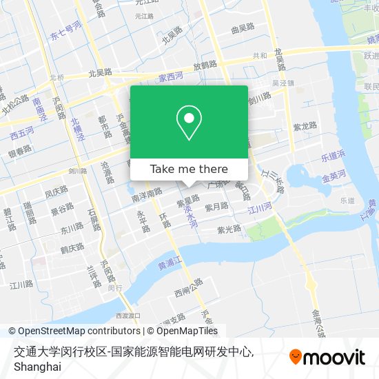 交通大学闵行校区-国家能源智能电网研发中心 map
