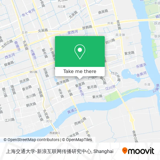 上海交通大学-新浪互联网传播研究中心 map