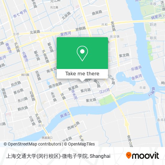 上海交通大学(闵行校区)-微电子学院 map