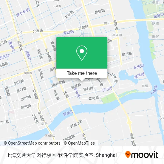 上海交通大学闵行校区-软件学院实验室 map