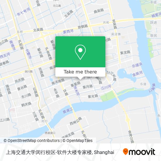上海交通大学闵行校区-软件大楼专家楼 map