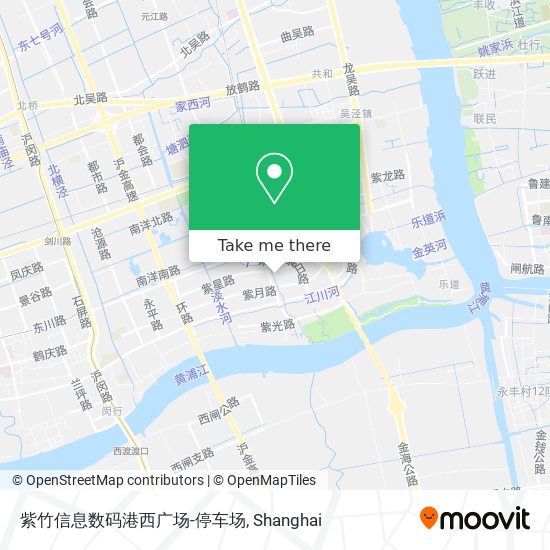 紫竹信息数码港西广场-停车场 map