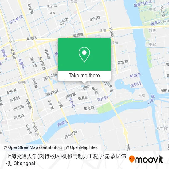 上海交通大学(闵行校区)机械与动力工程学院-蒙民伟楼 map