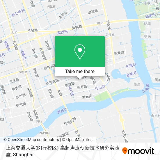 上海交通大学(闵行校区)-高超声速创新技术研究实验室 map