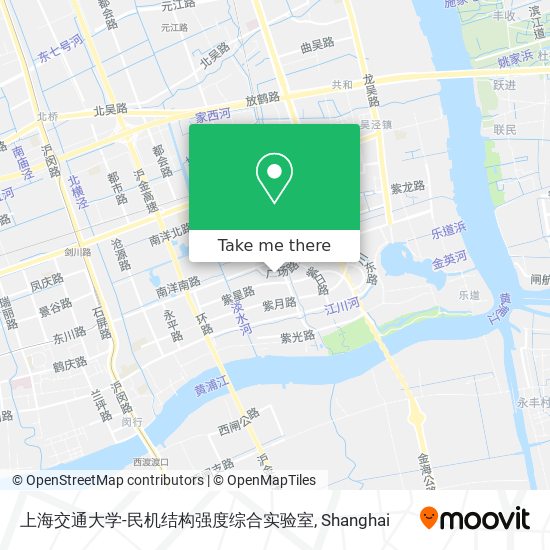 上海交通大学-民机结构强度综合实验室 map