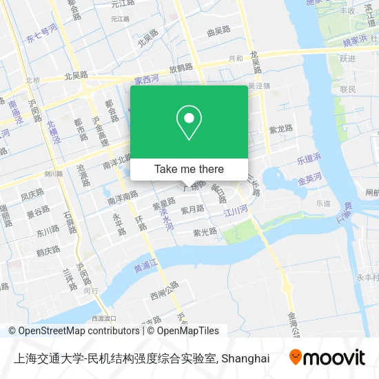 上海交通大学-民机结构强度综合实验室 map