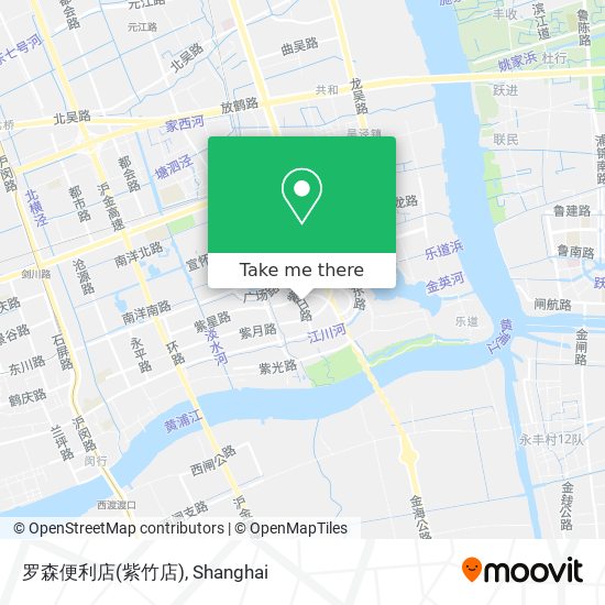 罗森便利店(紫竹店) map