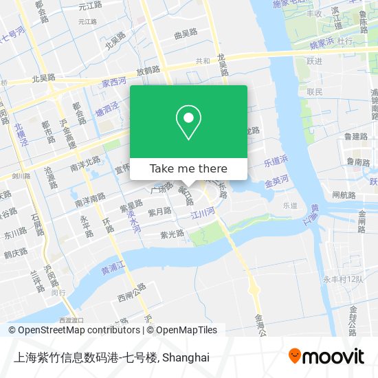 上海紫竹信息数码港-七号楼 map