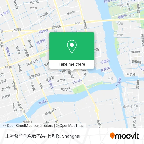 上海紫竹信息数码港-七号楼 map