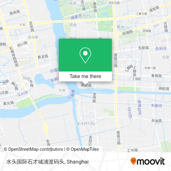 水头国际石才城浦渡码头 map