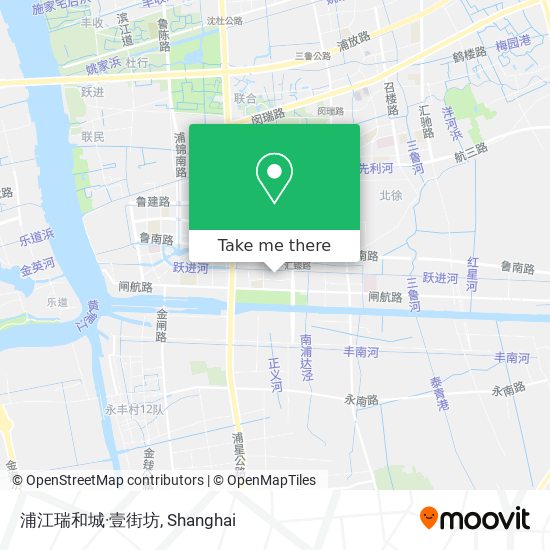 浦江瑞和城·壹街坊 map