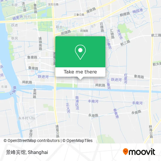 景峰宾馆 map