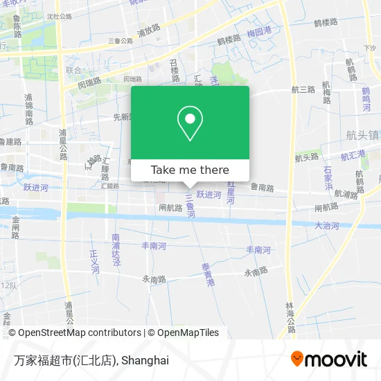 万家福超市(汇北店) map