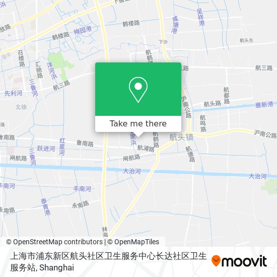 上海市浦东新区航头社区卫生服务中心长达社区卫生服务站 map