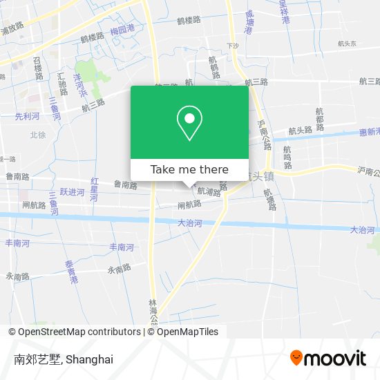 南郊艺墅 map