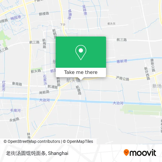 老街汤圆馄饨面条 map