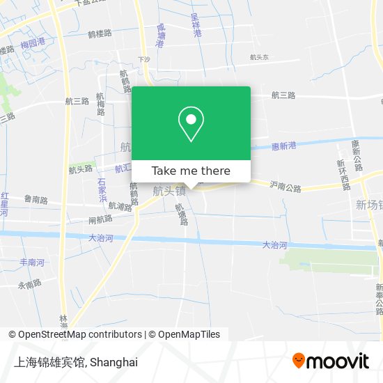 上海锦雄宾馆 map