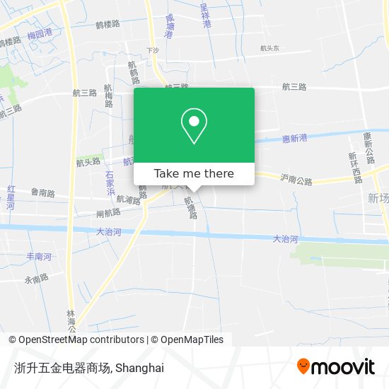 浙升五金电器商场 map